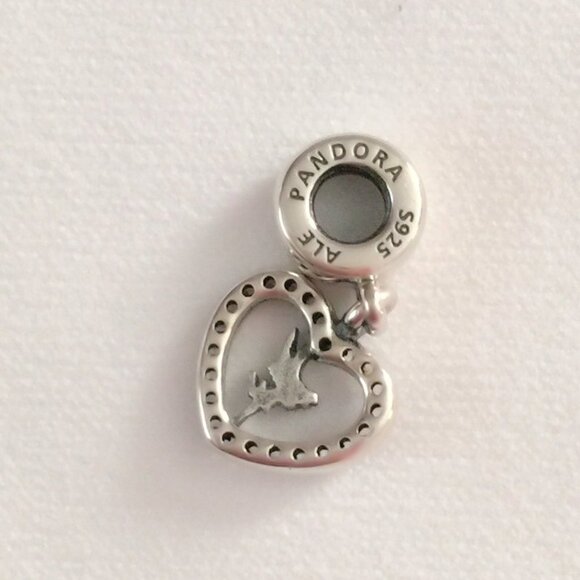 Pandora  Disney Love Tinkerbell Charm NWOT - Picture 4 of 4